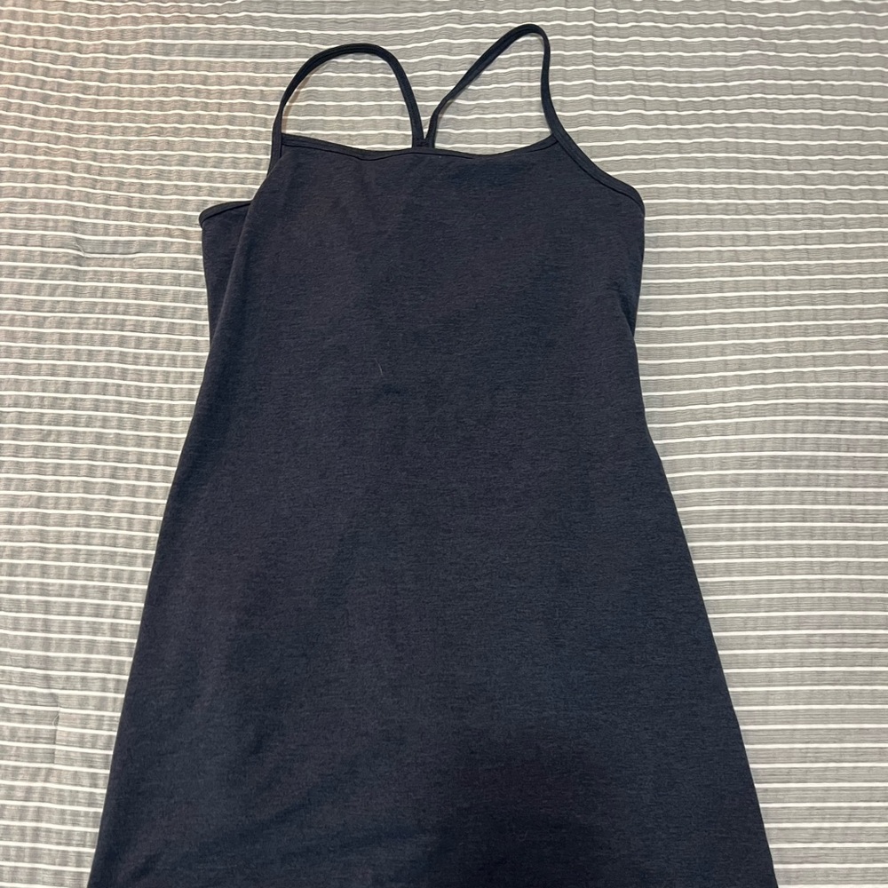 Aerie Navy Spaghetti Strap athletic dress.